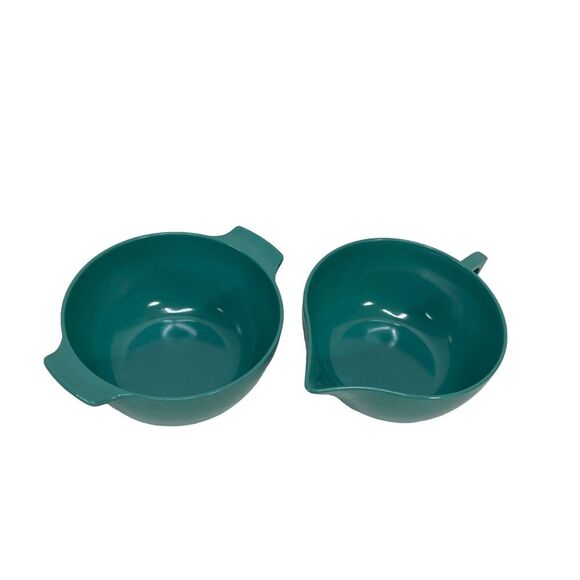 Vtg 60's Coffee Cups Mugs Lot 20 pieces Melamine Blue Pink‎ Green Teal Brown Tan - Picture 12 of 15